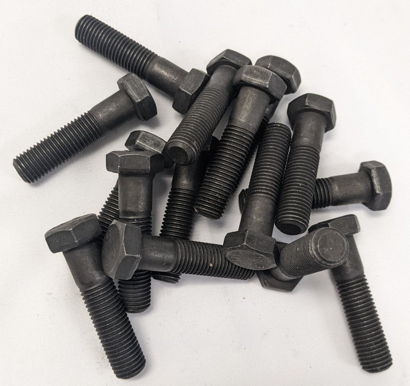 *Lot of 15* New M12-1.5mm x 50mm Partly Threaded Grade 10.9 Steel Hex Bolts