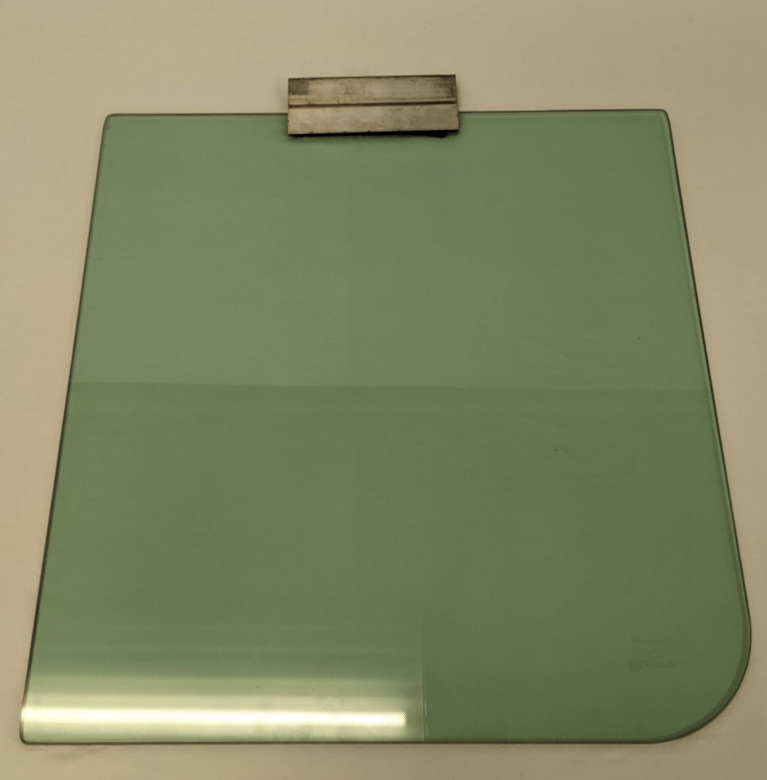 Used Freightliner FLD RH Cab Door Manual Tinted Window Glass - P/N 18-17450-001 (10098478907708)