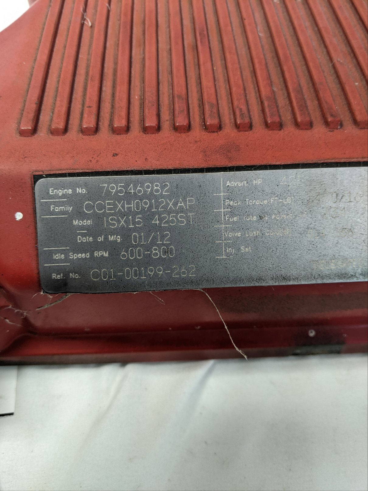 Used Cummins ISX 15 Valve Cover | P/N 3687069