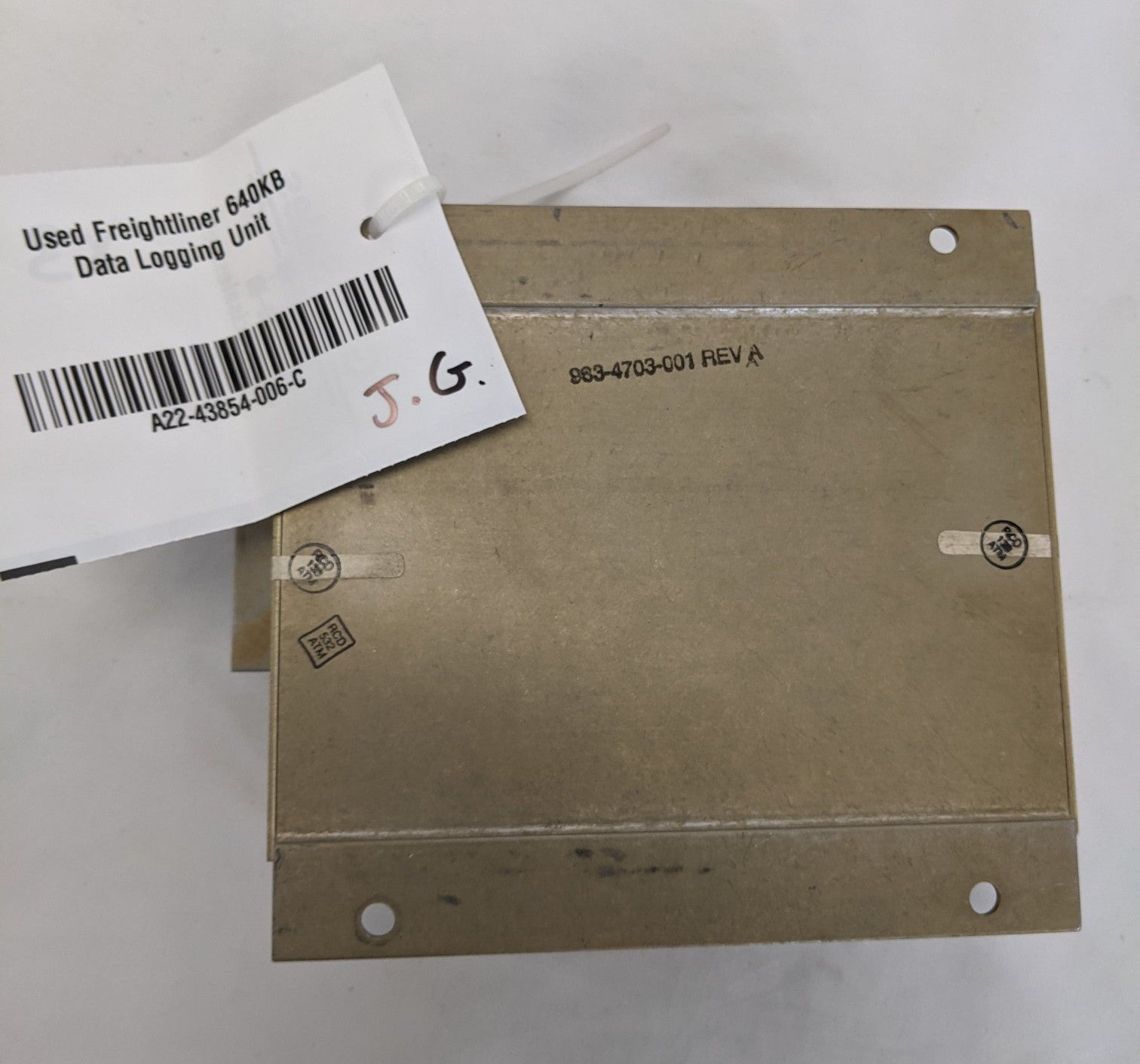 Used Freightliner 640KB Data Logging Unit - P/N A22-43854-006 (10175090557244)