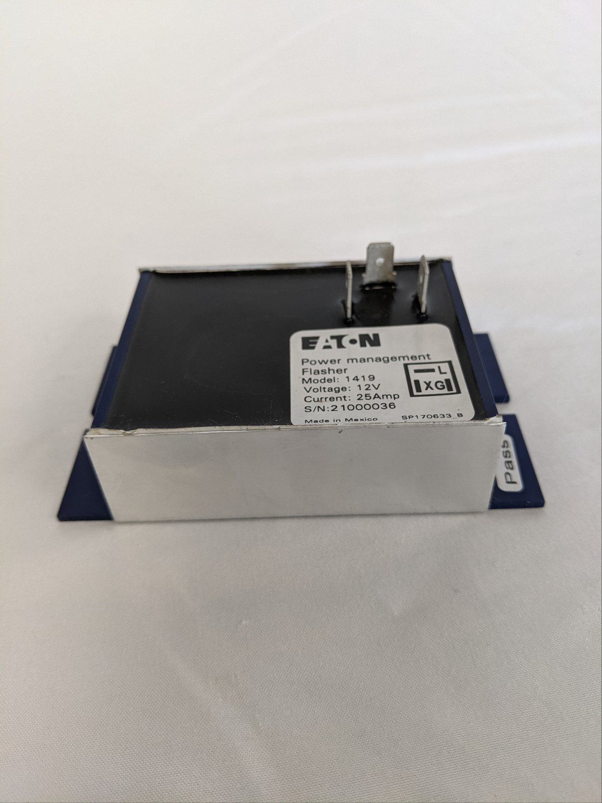 New Eaton Model 1419 12V Turn Signal Flasher Power Management - P/N 06-44089-001 (10114652602684)