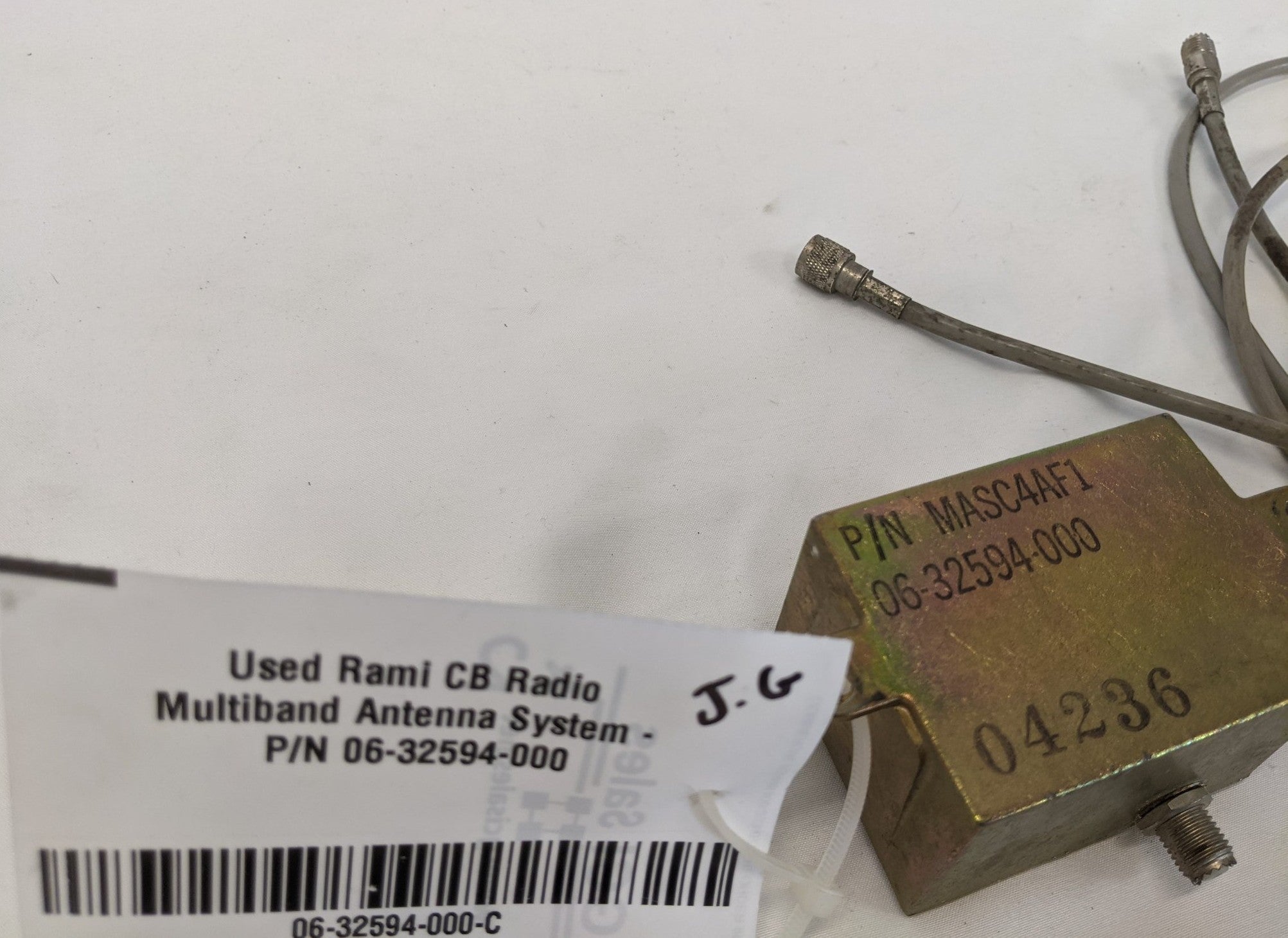 Used Rami CB Radio Multiband Antenna System - P/N 06-32594-000 (10175160320316)