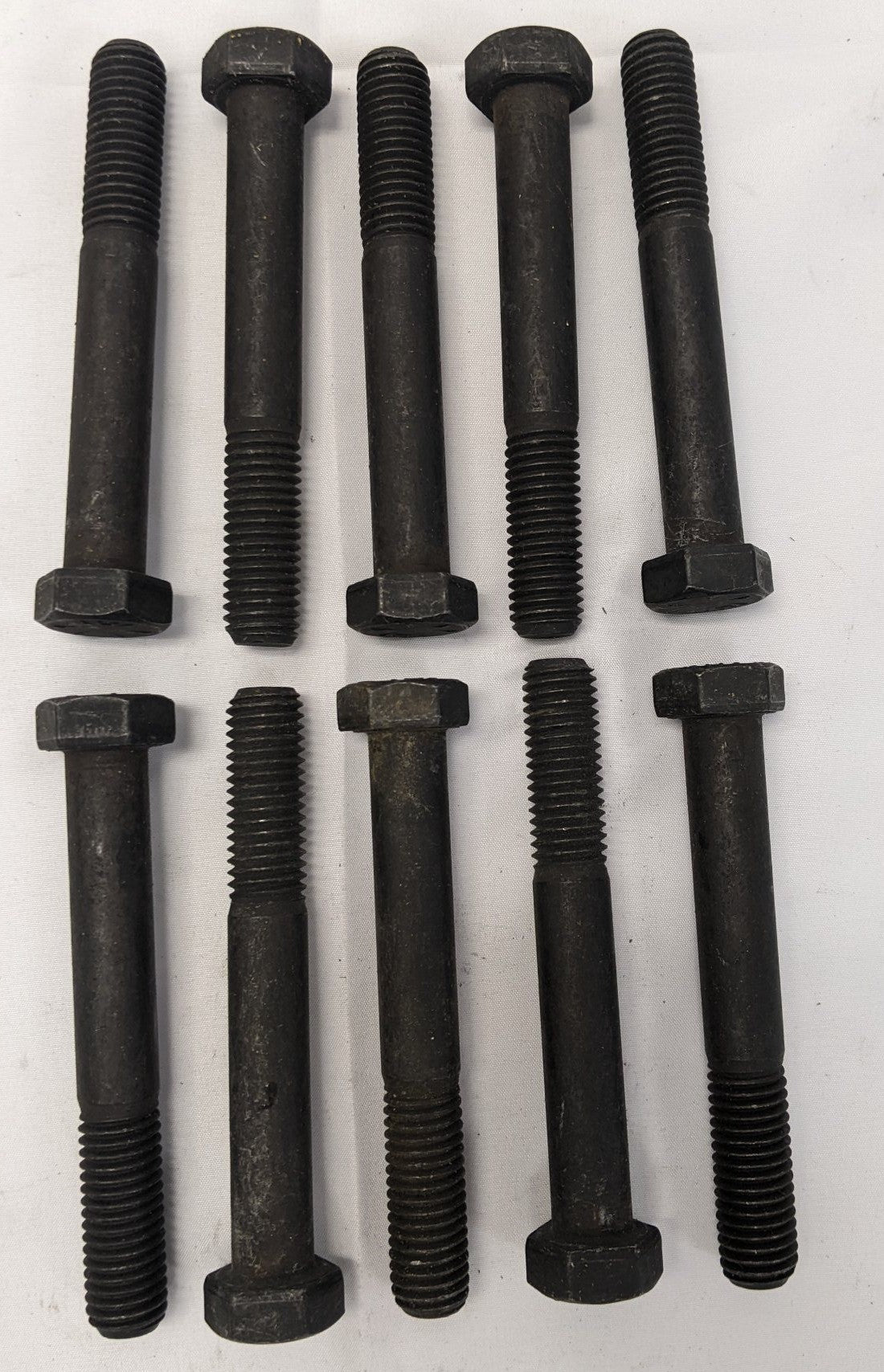 *Lot of 10* New 5/8"-11 x 4-1/2" Partly Threaded Coarse Grade 8 Steel Hex Bolts