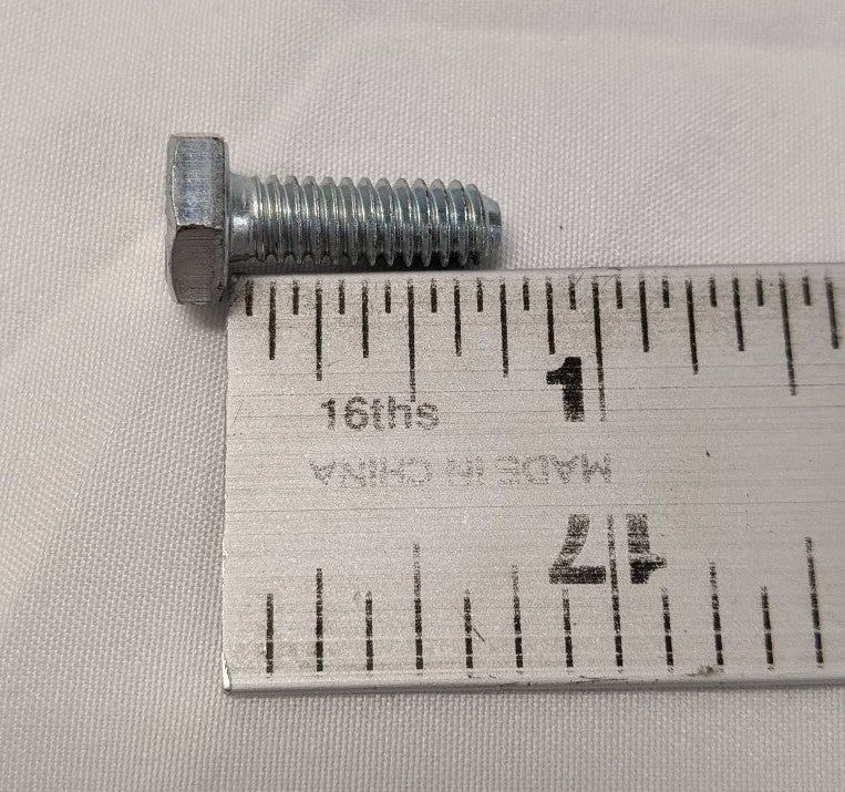 1/4"-20 x 3/4" Grade 5 Hex Bolts - Zinc Plated, Fully Threaded, Lot of 100