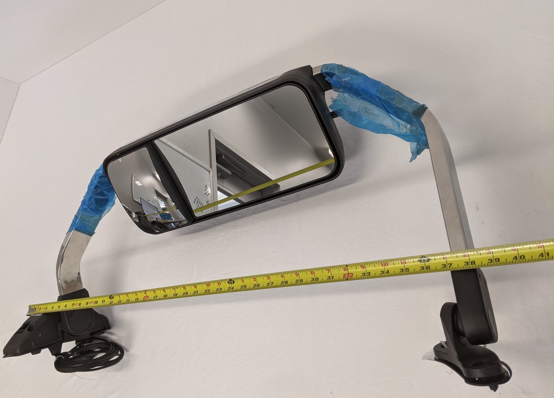 Western Star 47X, 49X, 57X LH Bright Arm Mirror - P/N A22
