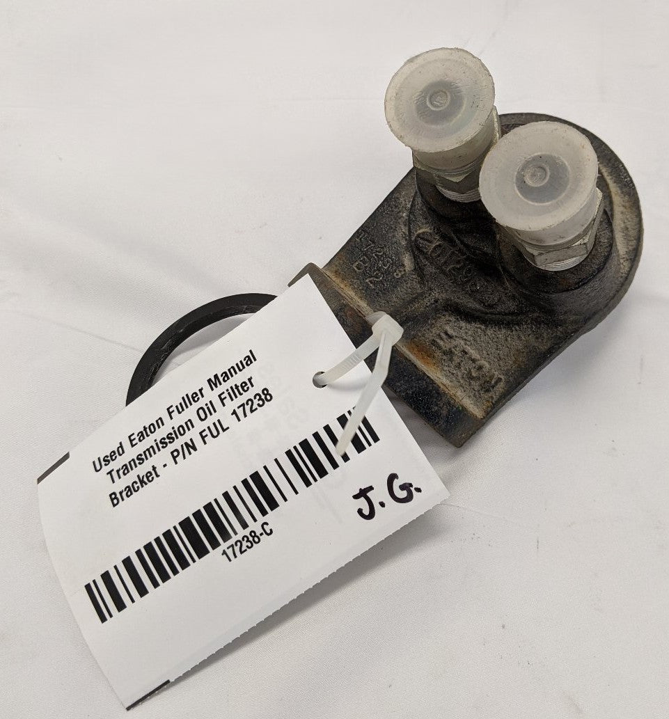 Used Eaton Fuller Manual Transmission Oil Filter Bracket - P/N FUL 17238