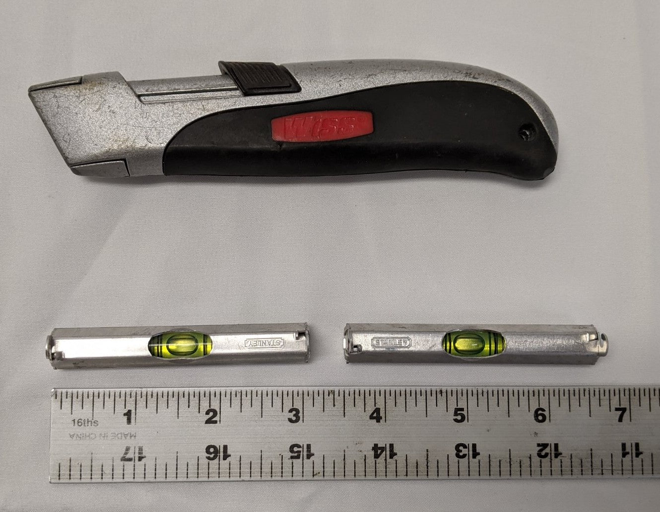 Stanley Construction Tool Set - 11 Piece Kit - Levels, Saws, Squares & Measuring Tools