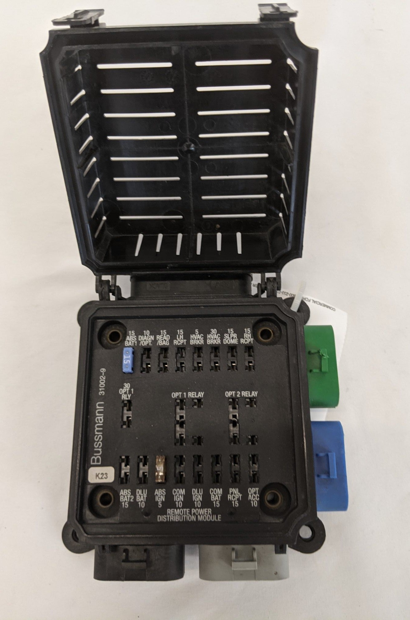 Used Bussmann 31002-9 Remote Power Distribution Module - P/N 06-41905-000 (10175157862716)
