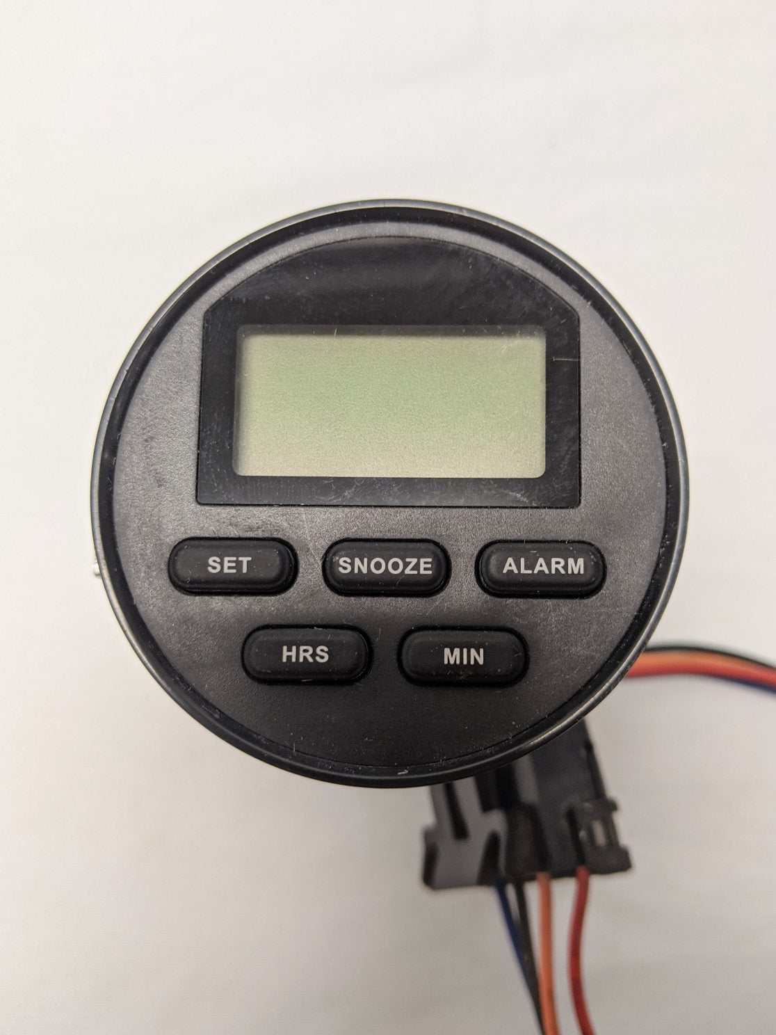 Used Freightliner Cascadia 2" Black Digital Alarm Clock - P/N  A22-69343-000