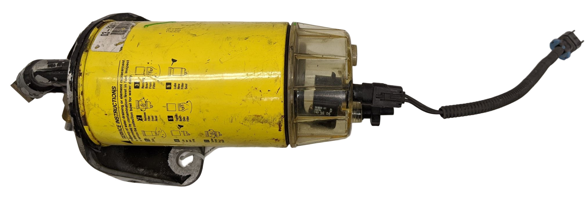 Used Alliance 12V Fuel Water Separator - P/N 03-33417-222