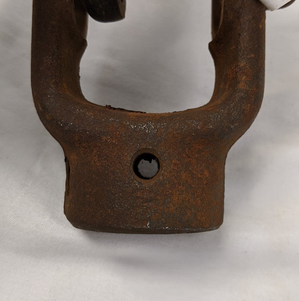 *Lot Of Two* Round Bore, No Keyway w/ Set Screw Implement Yoke