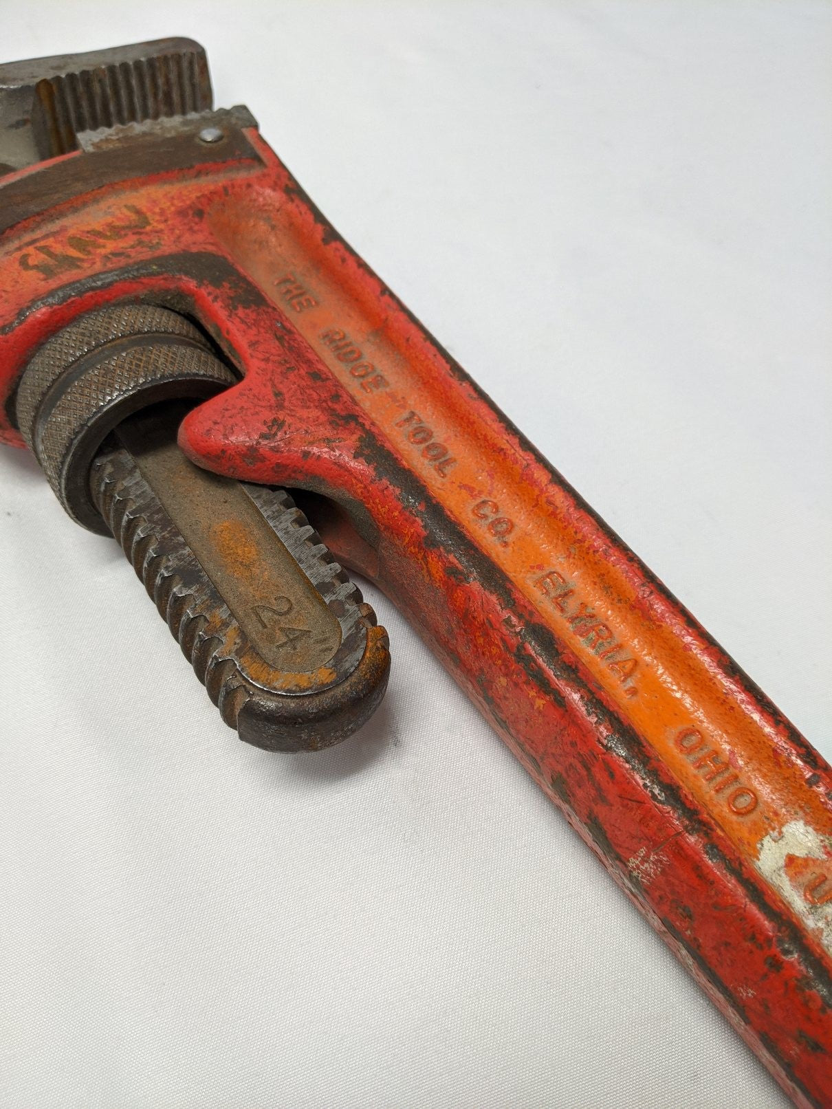 *Lot Of 2* Used Ridgid 18", 24" Steel Straight Pipe Wrenches