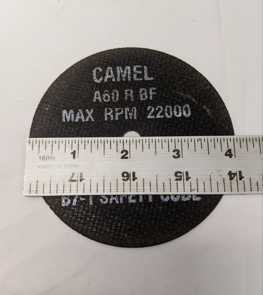 CGW Camel 4" Cut-Off Wheels | Lot of 50 | Reinforced | 22,000 RPM | A60-R-BF