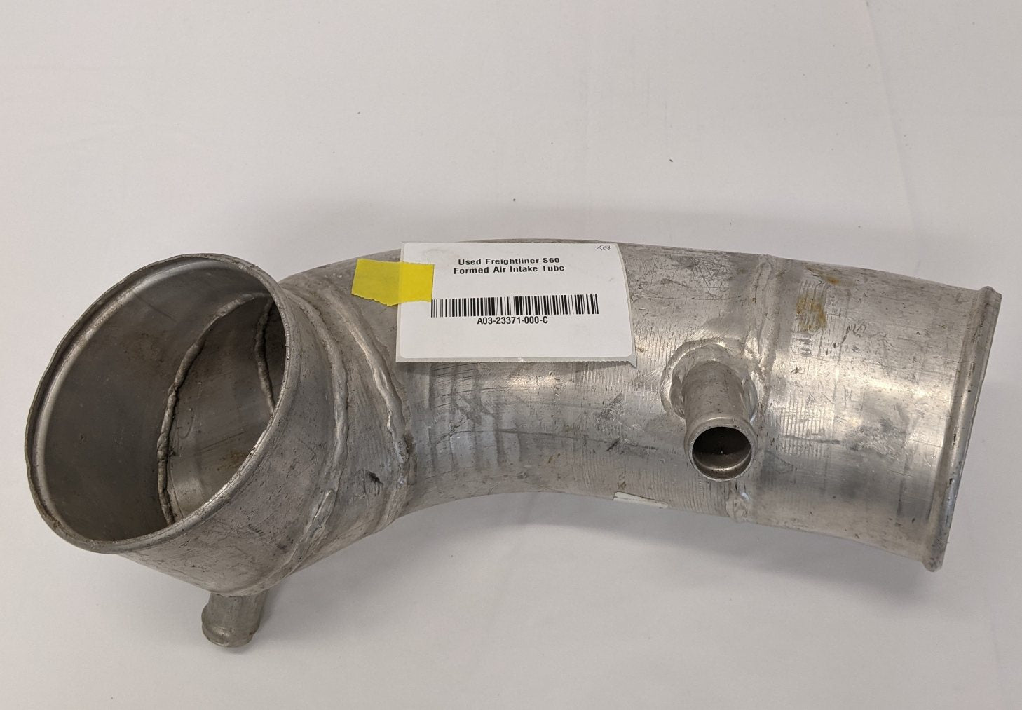Used Freightliner S60 Formed Air Intake Tube - P/N A03-23371-000 (10020590813500)