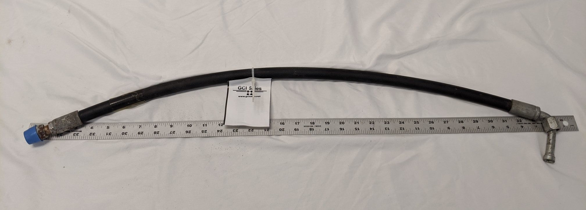 Used Parker Steering Pressure Line Hose - P/N PH43706L108035