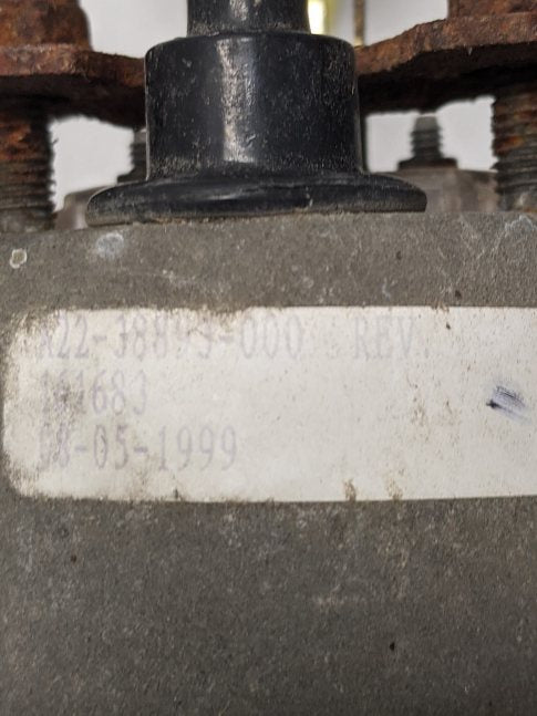 Used Freightliner FLD Classic WG Dash Panel w/ 2 Black Gauges - P/N 22-32029-001