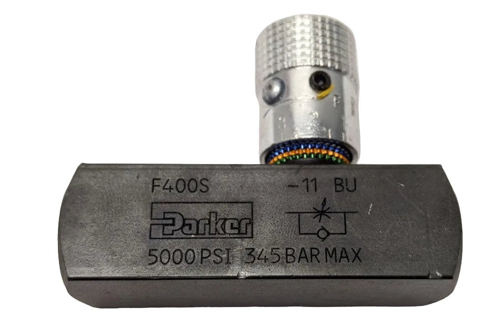 Parker F-Series Inline Flow Control Valve | P/N F400S