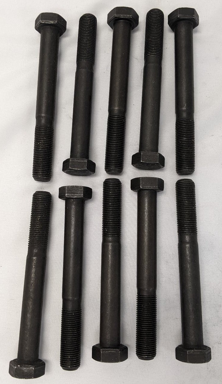 *Lot of 10* New M16-1.5mm x 130mm Partly Threaded Grade 10.9 Steel Hex Bolts