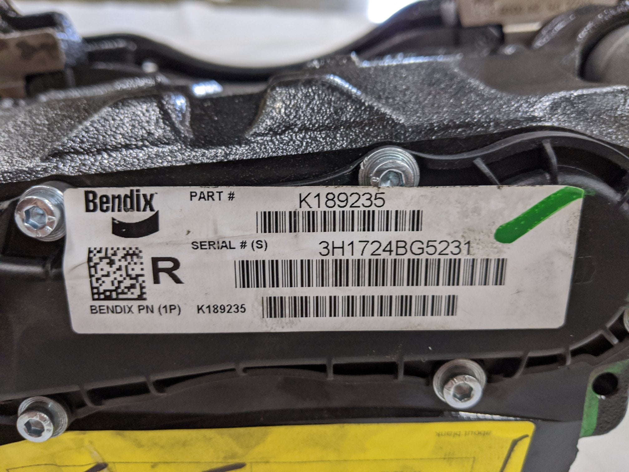 New Bendix RH 0750B 276 Front Disc Brake Caliper - P/N BW K189235 (10091439653180)