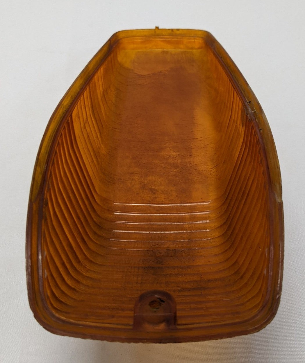 Lot of 2 Grote Amber Marker Light Lens Damaged P/N 92193
