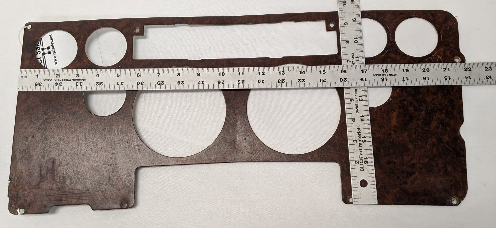 *Scratched* Freightliner Columbia Blank Main Instrument Panel-P/N 22-45414-000