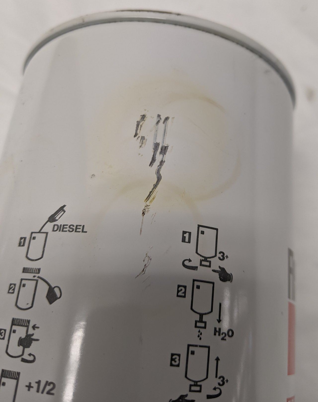 Fleetguard Spin-On Fuel Water Separator Filter - P/N FS1212