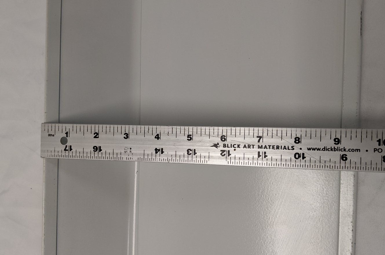 Western Star 4700 White LH Rear Skirt Panel - A18-65665-001