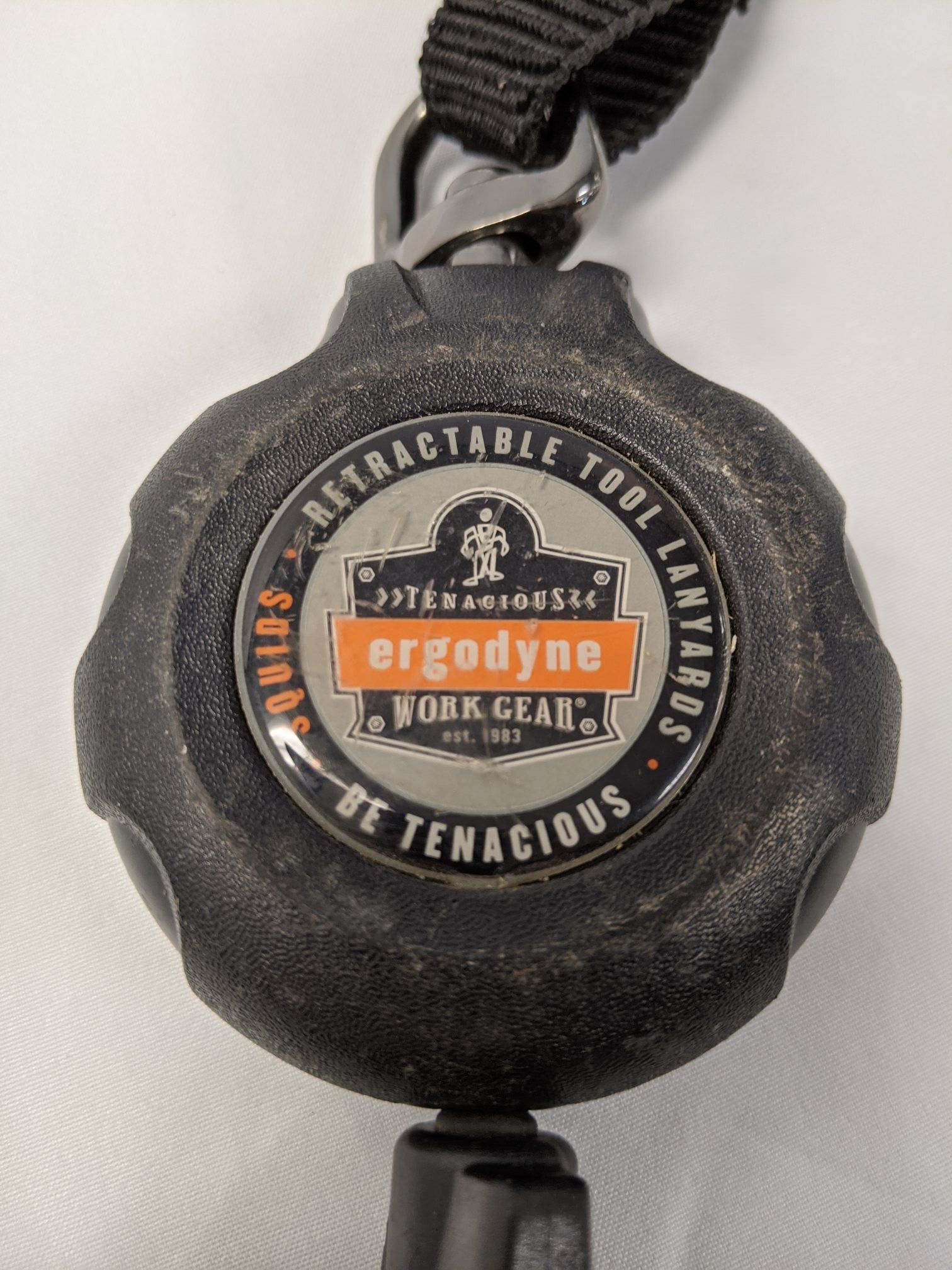 Ergodyne Squids 3001 Retractable Tool Lanyard 2 lbs - Carabiner 20-56" Reach