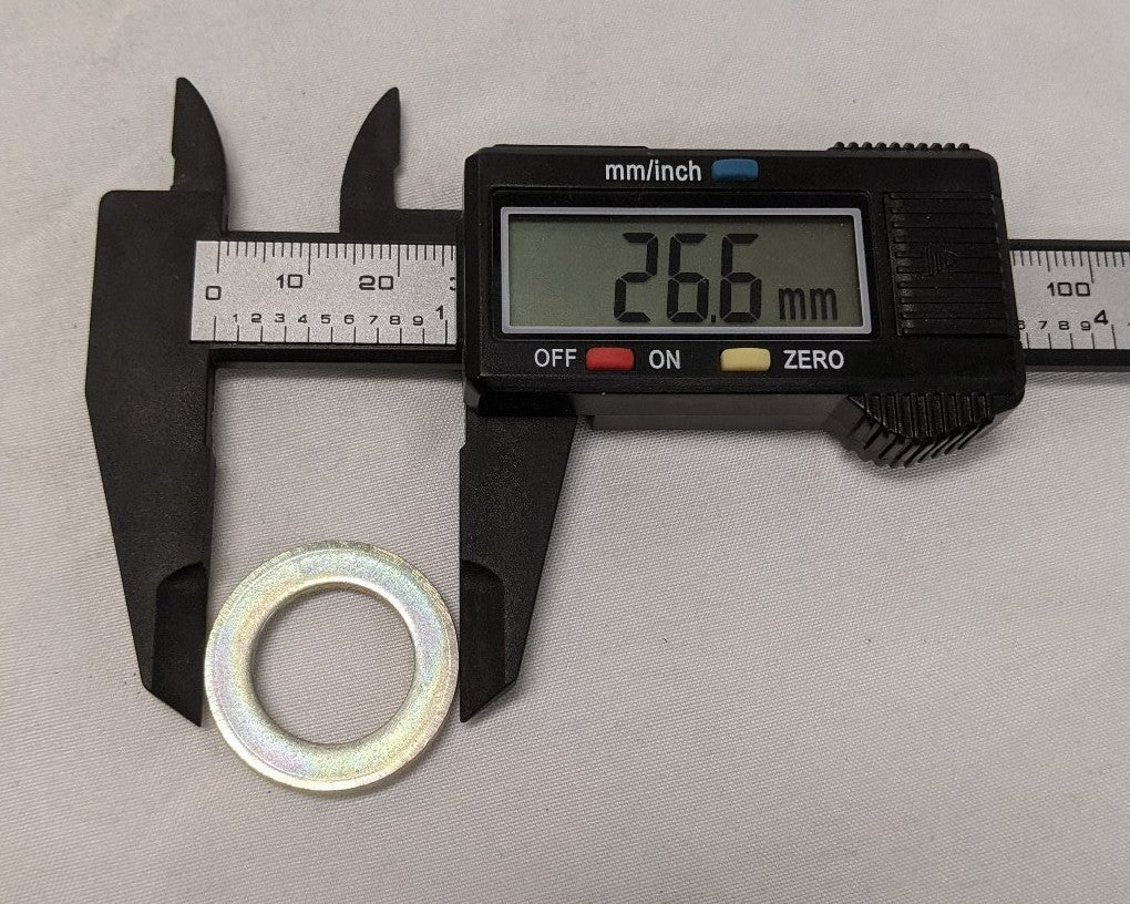 5/8" Zinc Plated Steel Washers - Lot of 200 - Flat Washers