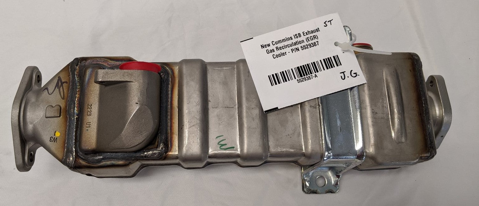 New Cummins ISB Exhaust Gas Recirculation (EGR) Cooler - P/N 5529387