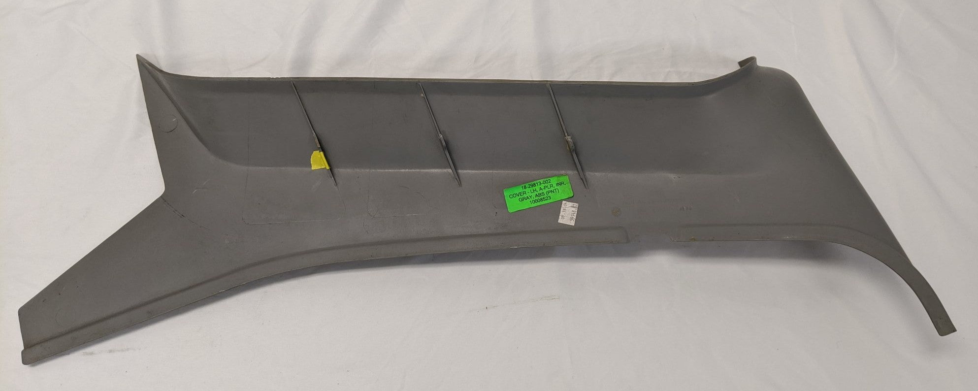 Damaged Freightliner Columbia LH Upper A-Pillar Cover Trim - P/N 18-29813-000