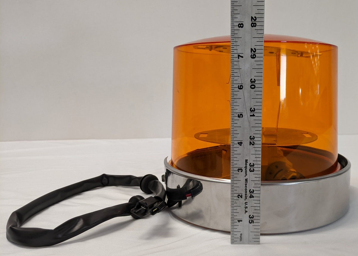 Damaged Grote Amber Beacon Strobe Light - P/N A06-71876-000