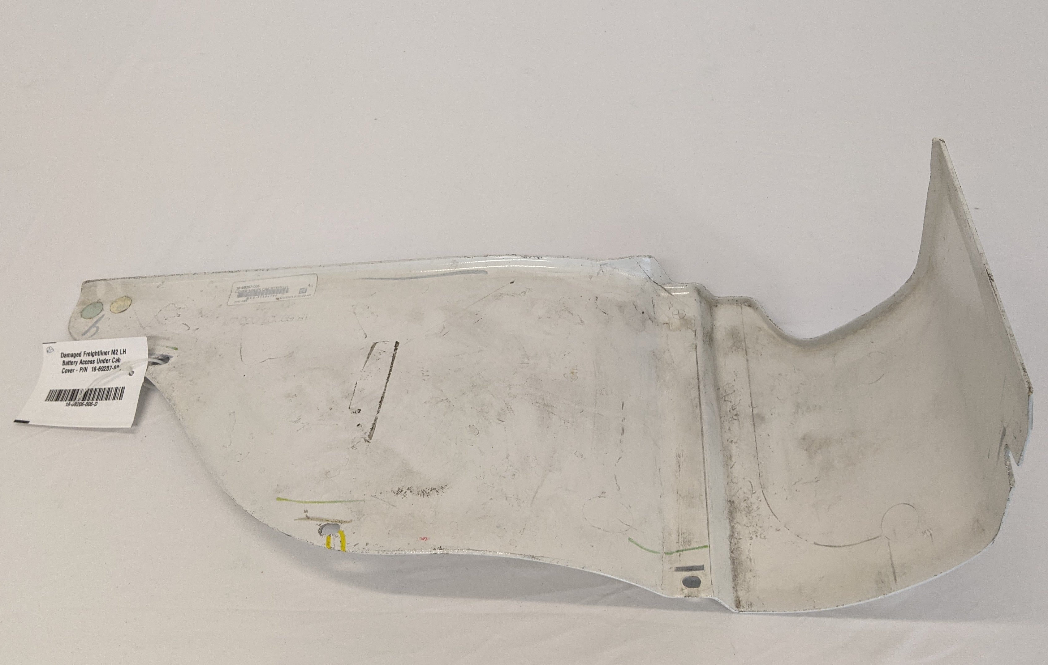 Damaged Freightliner M2 LH Battery Access Under Cab Cover - P/N  18-69207-006 (6769651581014)