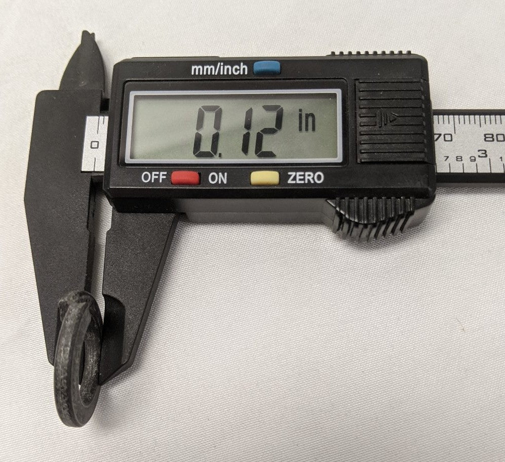 9/16" Black Oxide Steel Lock Washers - Lot of 50 - 15/16" OD Split Ring Washers