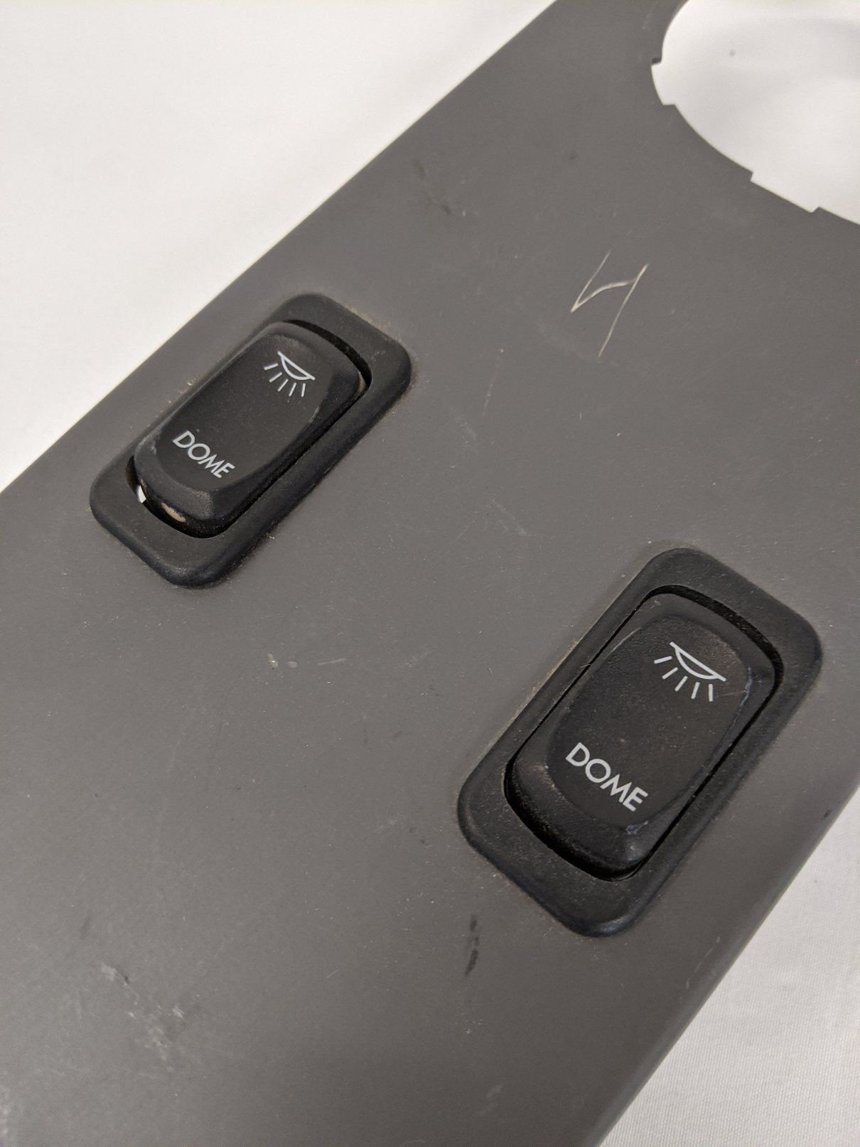 Used Freightliner Columbia Sleeper Light Switch Control Panel - P/N 22-46623-003