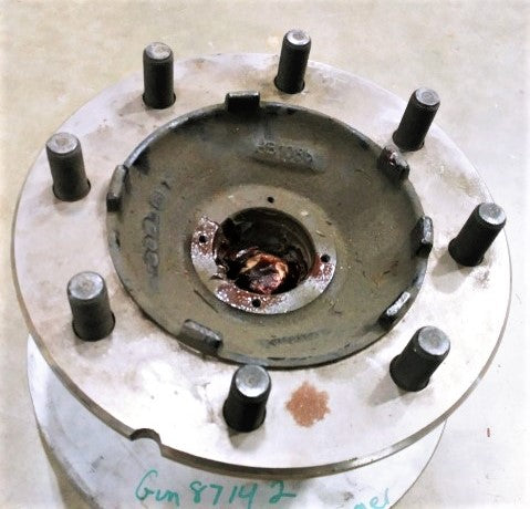 Gunite 1.81" Stud Standout Front Wheel Hub And Rotor Assembly - P/N GUN 87142