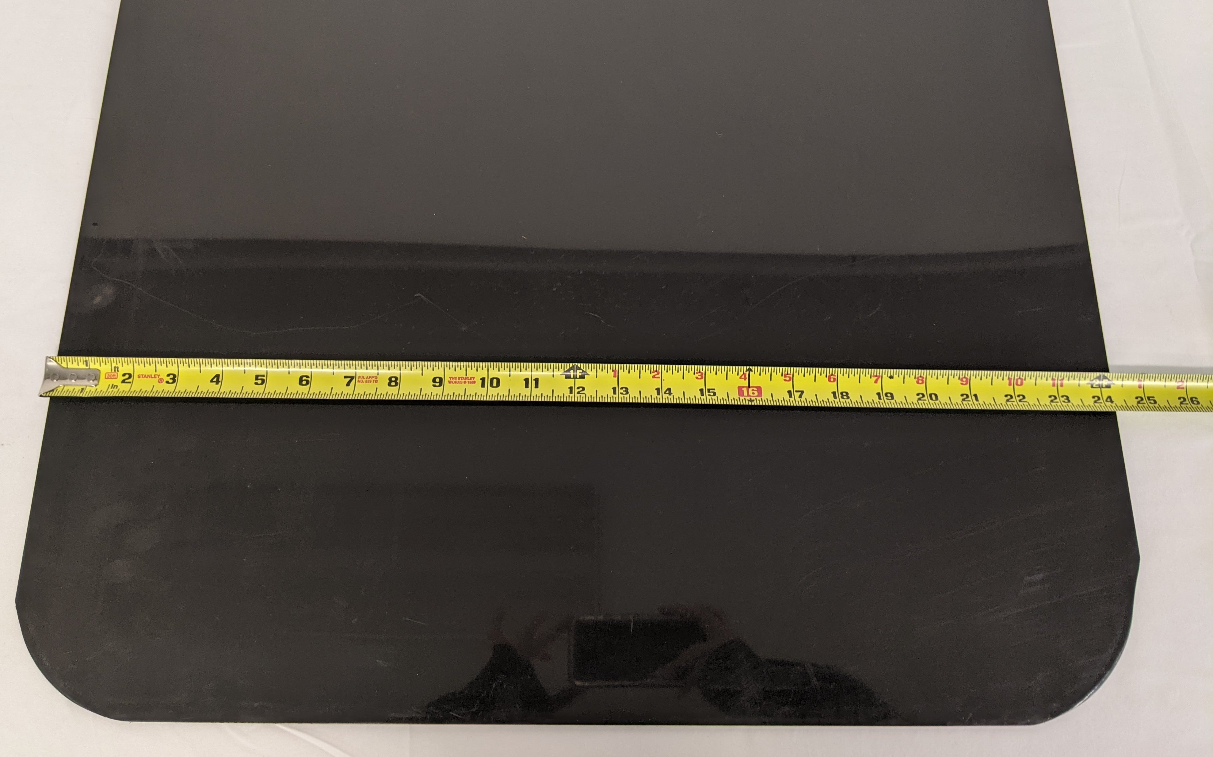 Used *Lot of 2* RH LH 30" Black Plastic Ang. Mudflap w/o Logo - P/N 22-69608-052 (9983395135804)
