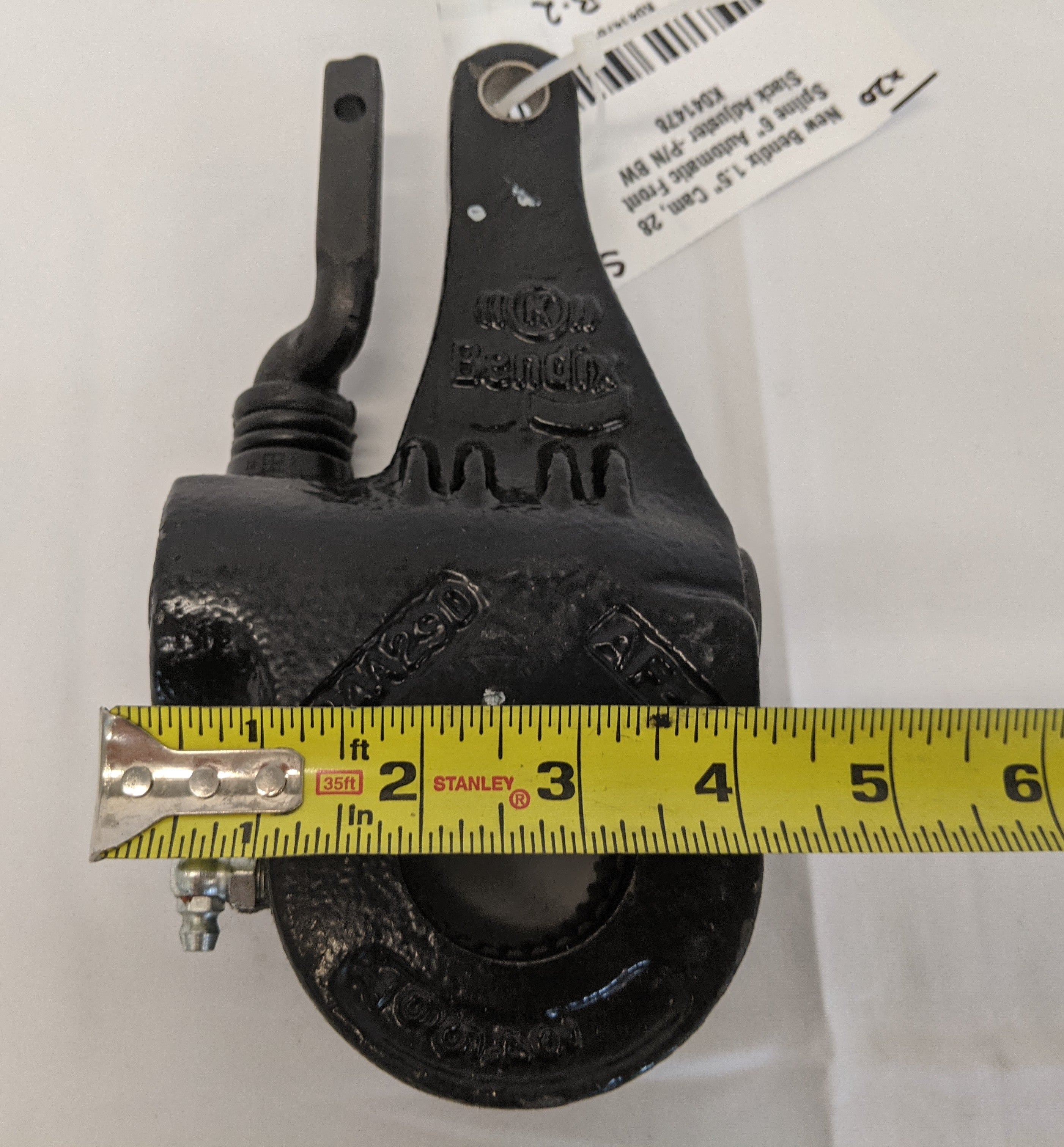 New Bendix 1.5" Cam, 28 Spline 6" Automatic Front Slack Adjuster -P/N BW K041478 (10128059597116)