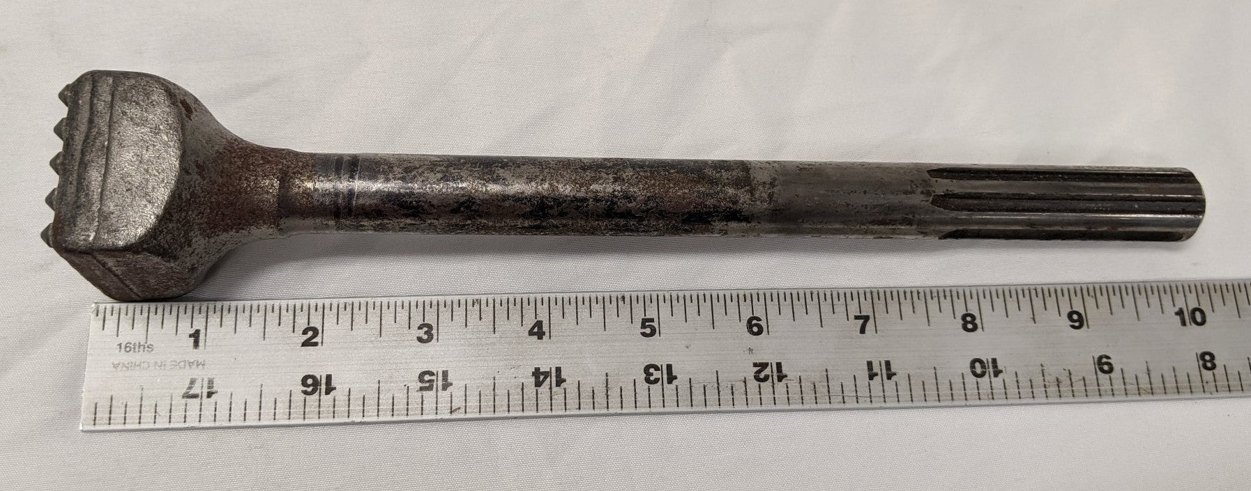 SDS Max Bush Hammer Drill Bit 10" 25 Tooth