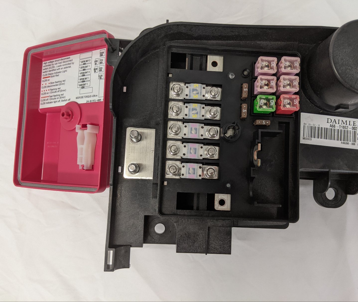 New Freightliner Daimler Battery Cable Access Power Module - P/N A66-01862-002 (10168430919996)