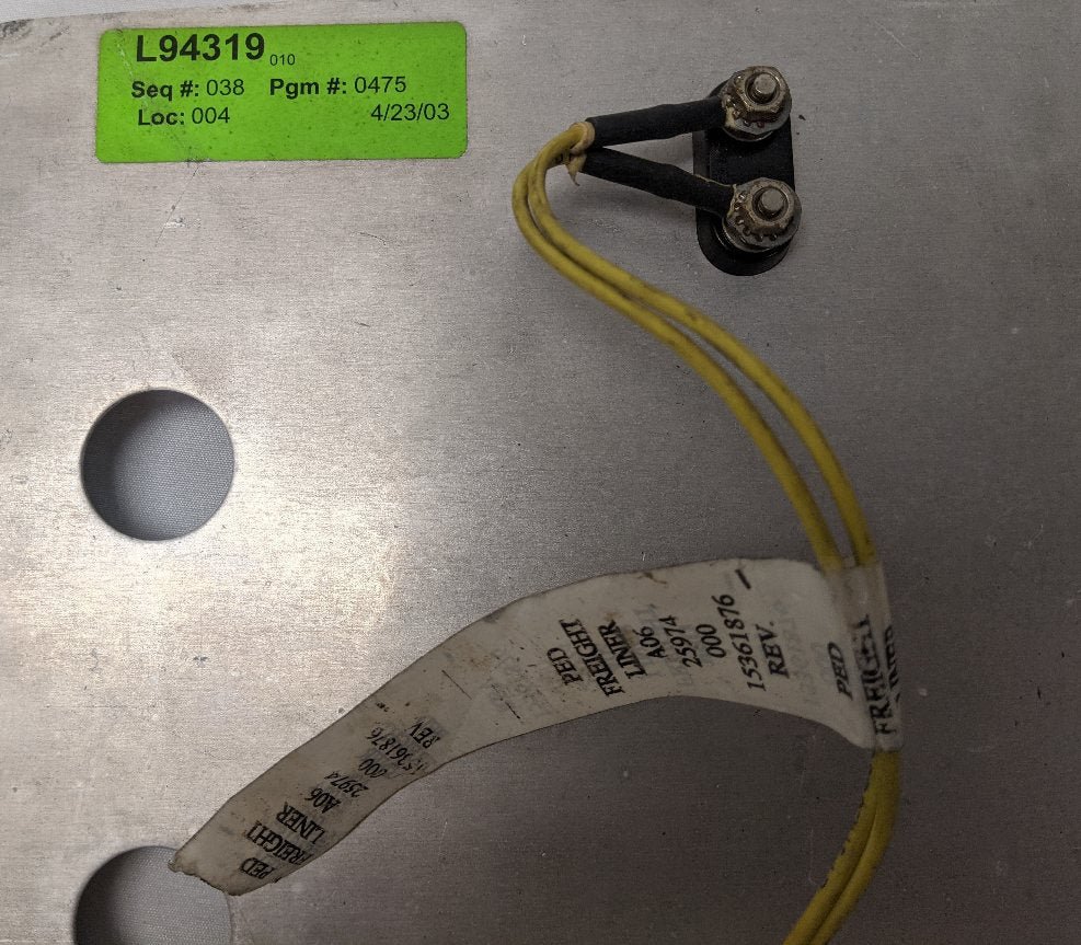 Used Freightliner Columbia Auxiliary Instrument Dash Panel  - P/N  22-45867-010