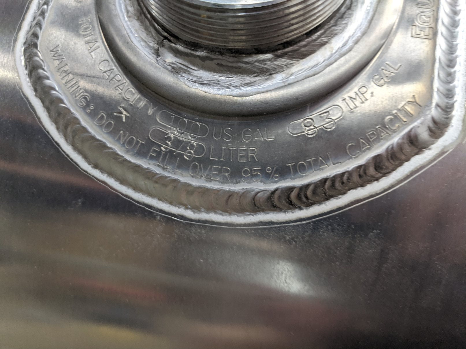 Western Star LH 100 Gal Heated Aluminum Fuel Tank A03-34703-000