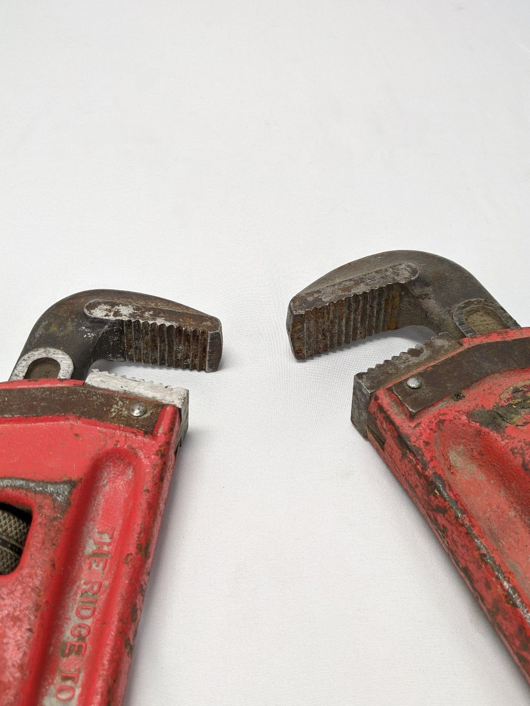 *Lot Of 2* Used Ridgid 18", 24" Steel Straight Pipe Wrenches