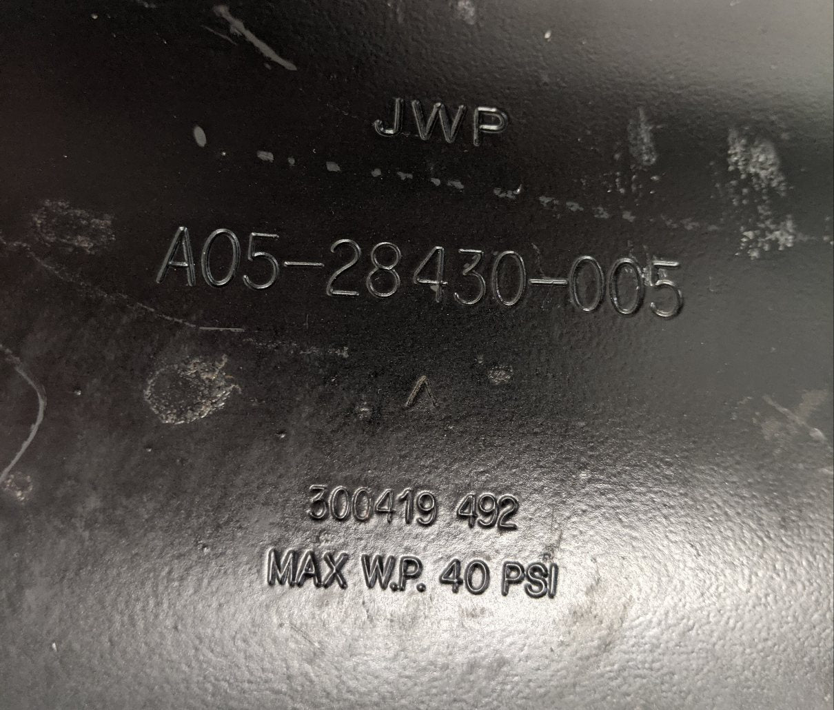 Freightliner 10 Inch Diameter Surge Tank - P/N  A05-28430-005