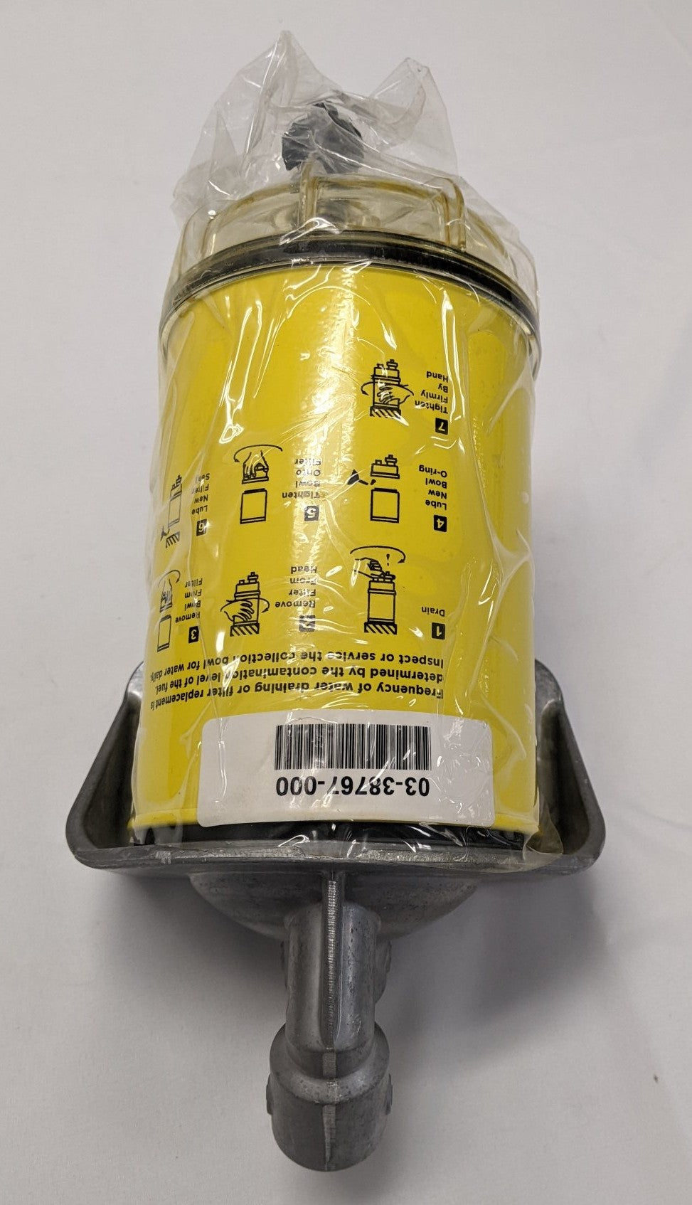 New Alliance Fuel Water Separator Filter Assembly - P/N 03-38767-000