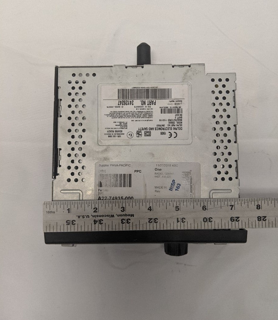 Delphi DEA540 AM/FM/WB Truck Radio | A22-74935-000