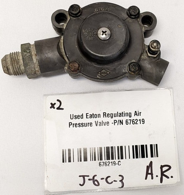 Used Eaton Regulating Air Pressure Valve -P/N 676219