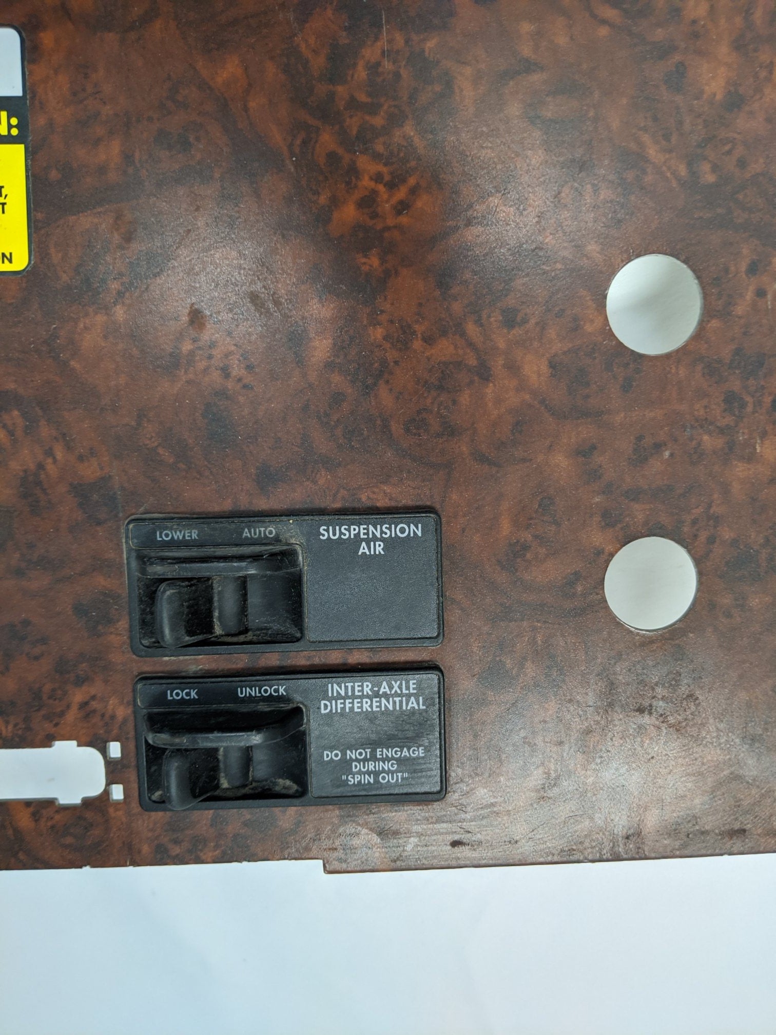 Used Freightliner Columbia Center Instrument Dash Panel -P/N 22-45867-000