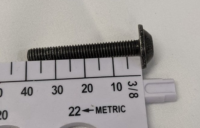 *Lot of 50* New M6-1mm x 40mm Full Thread Round Washer Head (Torx) Machine Screw