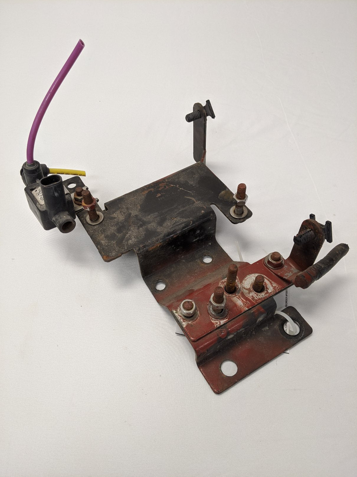 Used Freightliner Powernet Distribution Bracket w/ Solenoid - P/N A06-76095-000